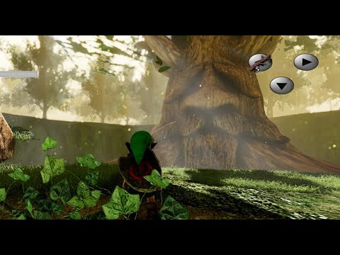 Unreal Engine 4 [4.18.1] Zelda Ocarina Of Time / Kokiri Forest (Updated)