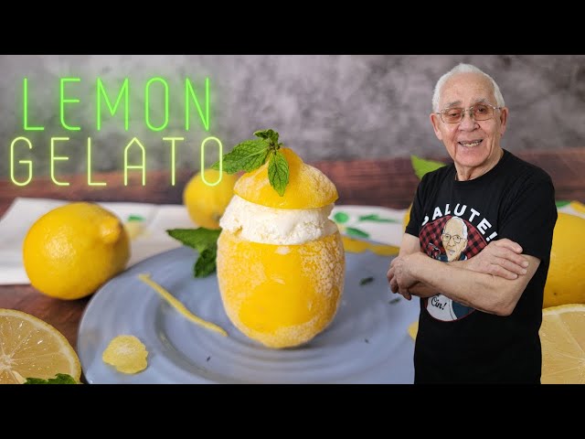 Gelato Made With Fresh Lemons - Perfect For Summer! class=