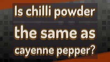What is the best chili powder?