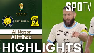 [Saudi King's Cup] Al Nassr vs Al Ittihad H/L | Round of 16 | Saudi King's Cup 2025/26