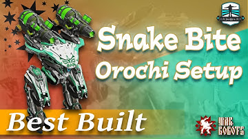 War Robots NEW BEST Build for Orochi - How To Equip To Get a Strong Build [WR] 🌺