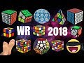 TODOS los RÉCORDS MUNDIALES del CUBO DE RUBIK 2018