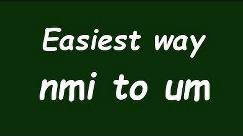 Convert Nauticalmile to Micrometer - Formula, Example, Solution