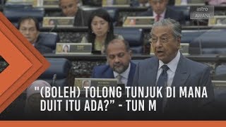 Tun Dr Mahathir buat julung kali bangkit berdiri mencelah dalam sesi perbahasan di Dewan Rakyat