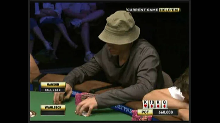 WSOP 2009 50k HORSE Ville Wahlbeck vs John Hanson ...