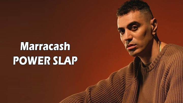 Marracash – POWER SLAP Testo/Lyrics