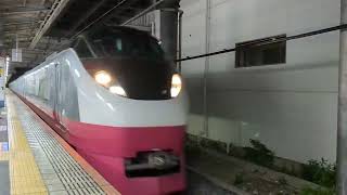 E657系 特急ときわ85号 勝田行き 取手駅通過