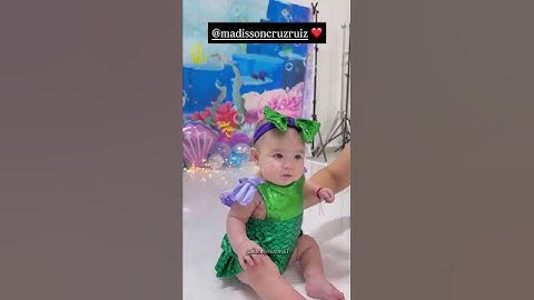 Hija de Karely Ruiz en su sesión de fotos… #karelyruiz