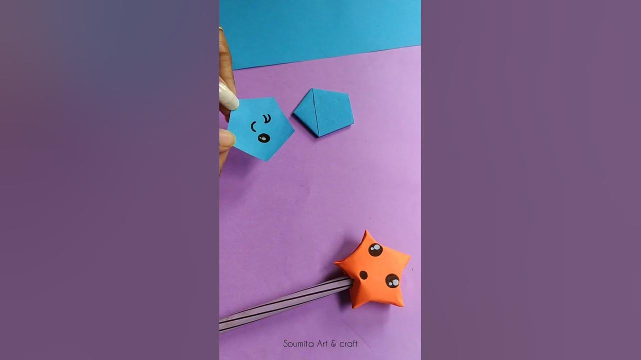 Diy Craft Star Punch - How to make paper craft punch machine at home