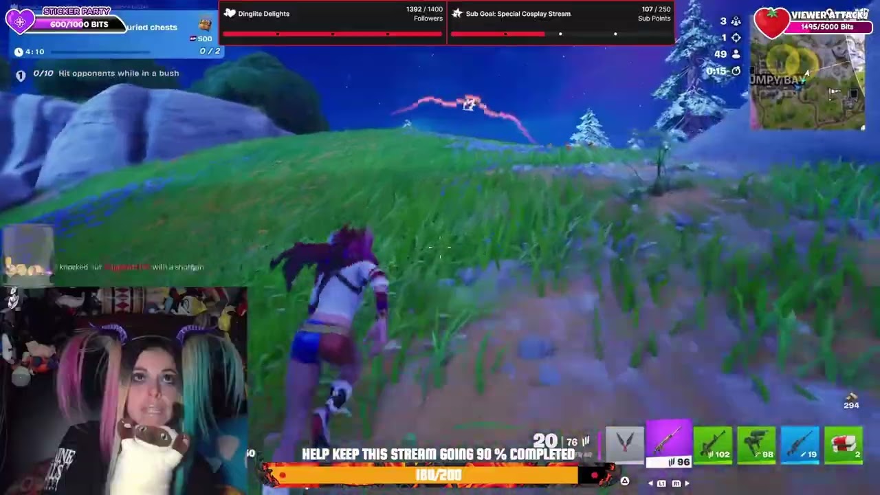 Fortnite with Friends - Up Above The World So High | 