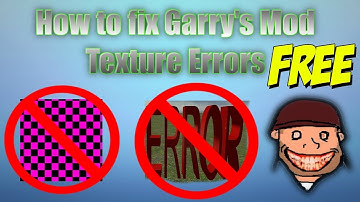 How to FIX ALL missing textures on Garrys mod:FREE DOWNLOAD 2017
