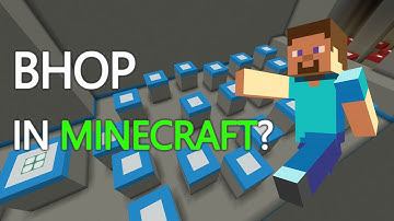 A Squake Mod Based Bhop Run in MinecraftJE 1.12.2