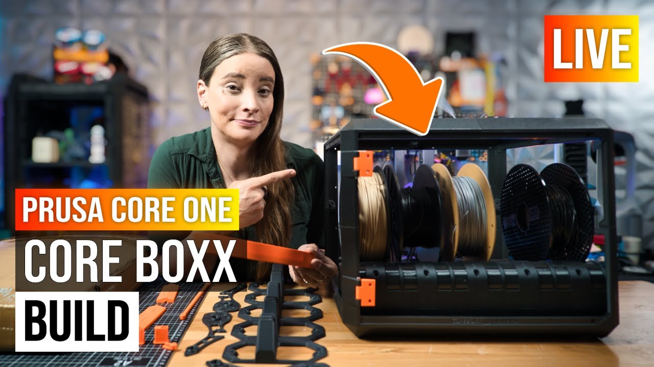 Prusa Core One Core Boxx Build [LIVE] - YouTube