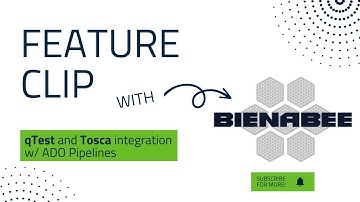 qTest & Tosca for Database, API, and GUI Testing via Azure DevOps Pipelines