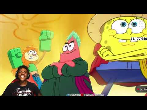 IShowSpeed Reacts to the SpongeBob x One Piece Collab 🤯🔥