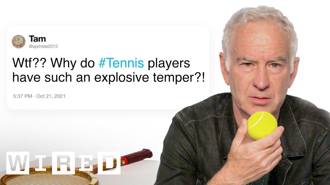 John McEnroe Answers Tennis Questions From Twitter Tech Support
