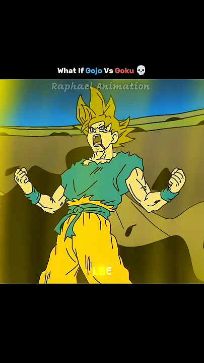 What If Gojo Vs Goku 💀📈 #anime #receh #dragonball #gokuedits🔥 #fyp #frp