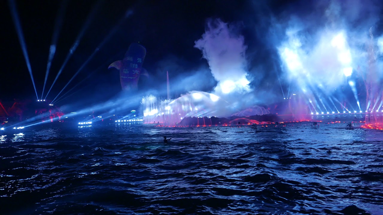 4K-值得再看的2019珠海長隆海洋王國煙火表演之海洋保衛戰。