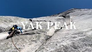Climbing Yak Peak