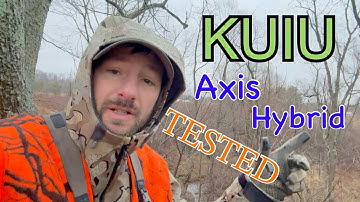 KUIU Axis Hybrid set _REAL World Test
