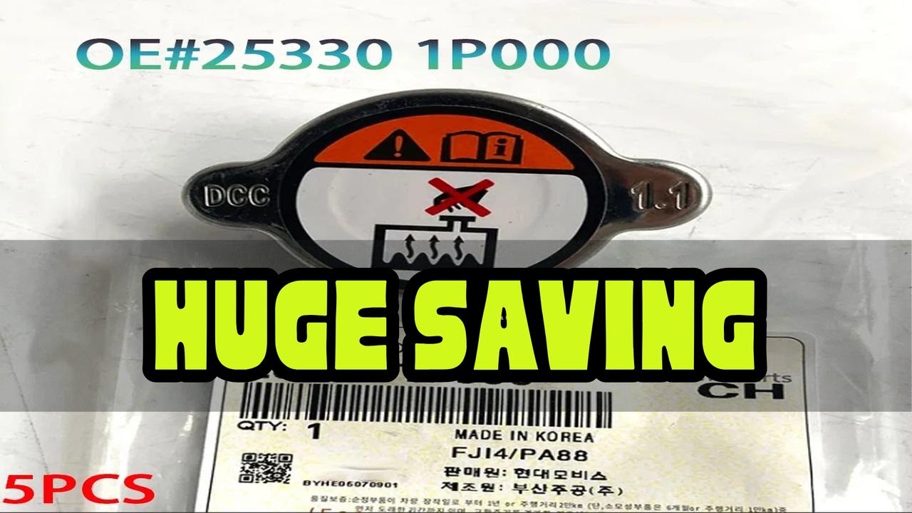 25330-1P000 Brand-New Water Tank Cap Radiator Cap For Hyundai Santa Fe Sonata Azera Elantra GT 2011