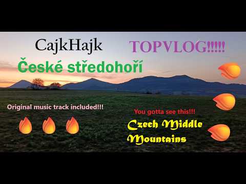 CajkHajk║ČESKÉ STŘEDOHOŘÍ║ Super vlog!!! Travel video!!!