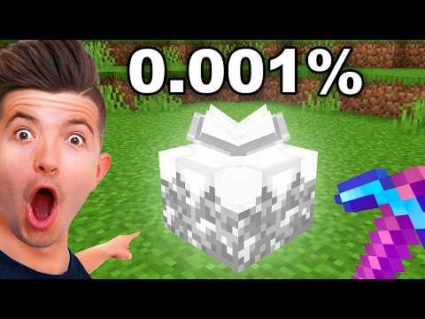 I Found Minecraft's Rarest Secret Items | PrestonPlayz