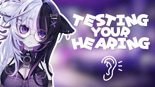 【ASMR】Let Me Test Your Hearing 👂✨ Binaural Ear Exam