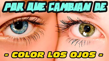 ¿Por qué cambian de color los ojos con la ropa?