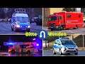 [Best of U-Turn🚨] Einsatzfahrten 》EWA, WLF, ELW2 uvm. || Feuerwehr, Polizei &amp; THW Berlin/Brandenburg