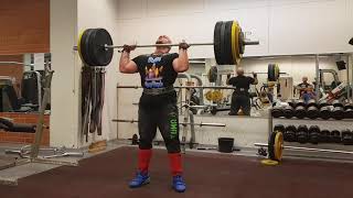 Taisto Ryynänen 160Kg Rinnalle Ylösx2