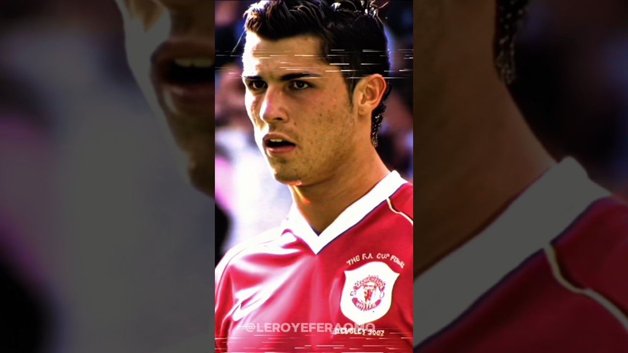 The aura of Young Cristiano Ronaldo #shorts