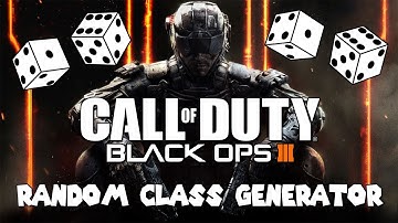 Black Ops 3: Random Class Challenge