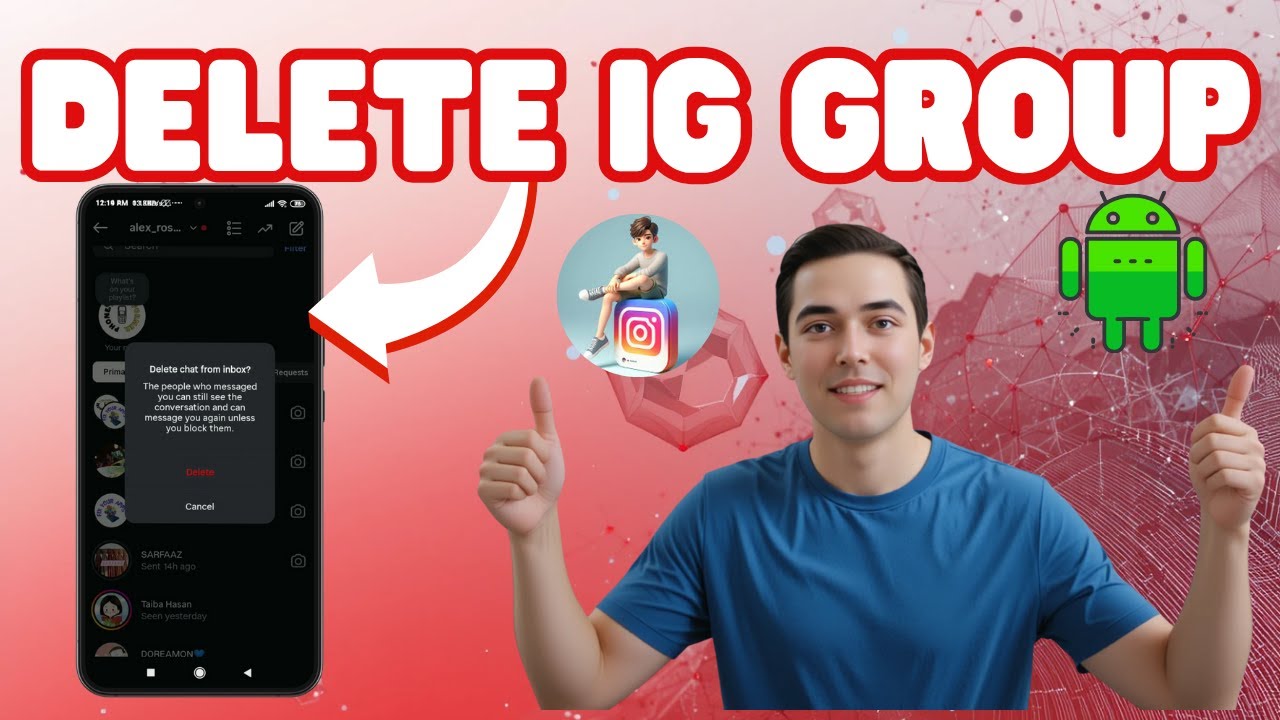 How To Delete Instagram Group On Phone - For Beginners
