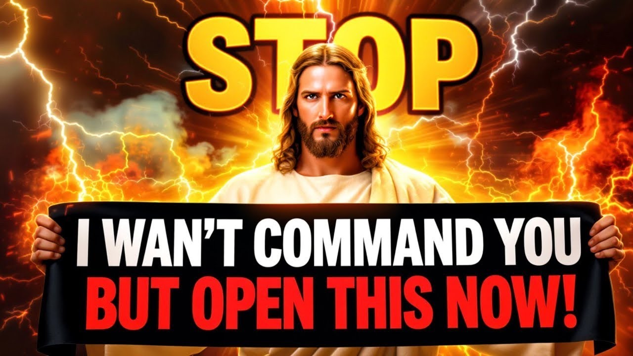  I Won’t Command You, But OPEN THIS… | GOD’S MESSAGE FOR YOU TODAY | Ep~176