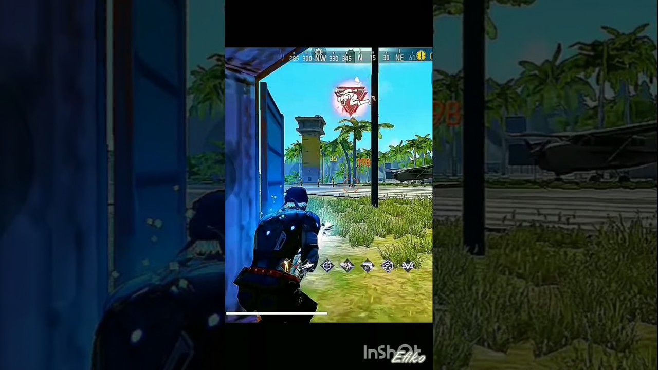 Free fire 1Vs4 🎯 Destroyed in Second 😱 With M60🗿 