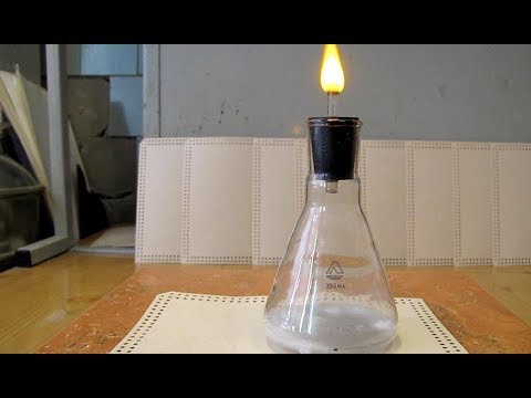 Получение водорода из МАГНИЯ!!! - YouTube