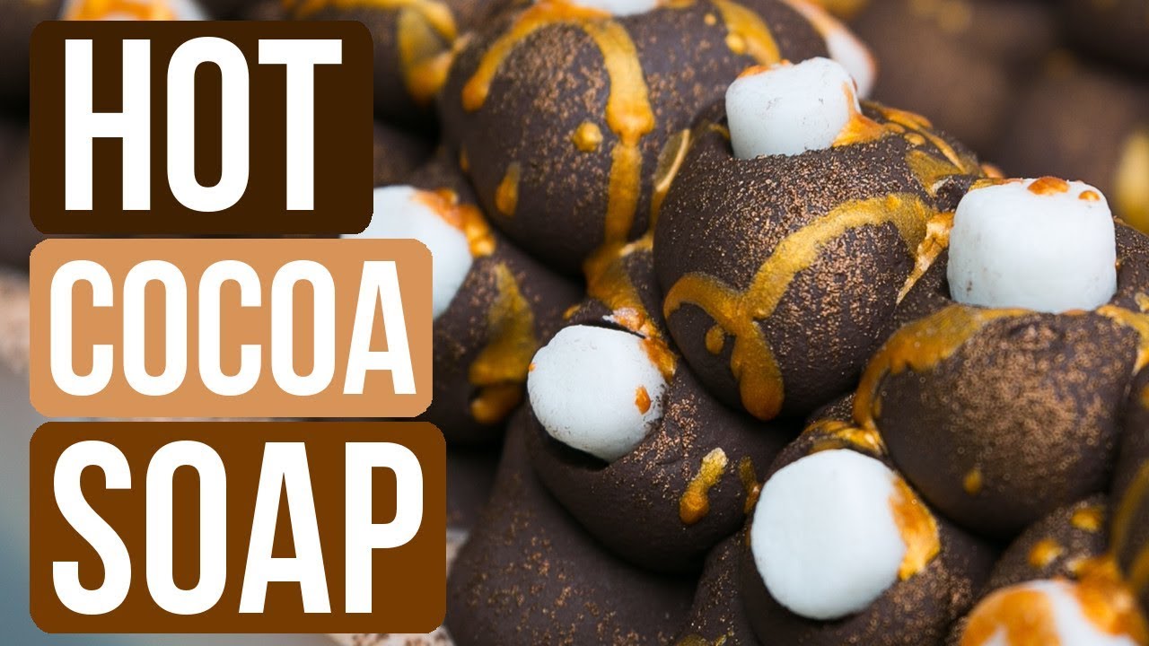 Hot Chocolate Soap ️ 2018 Holiday Collection Royalty Soaps YouTube