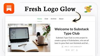 How to update or change a Substack logo (Brand Upgrade)
