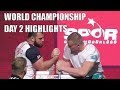 World Arm Wrestling Championship 2018 (DAY 2 RIGHT HAND HIGHLIGHTS PART 2)