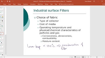 ENE 489 Baghouse Filters