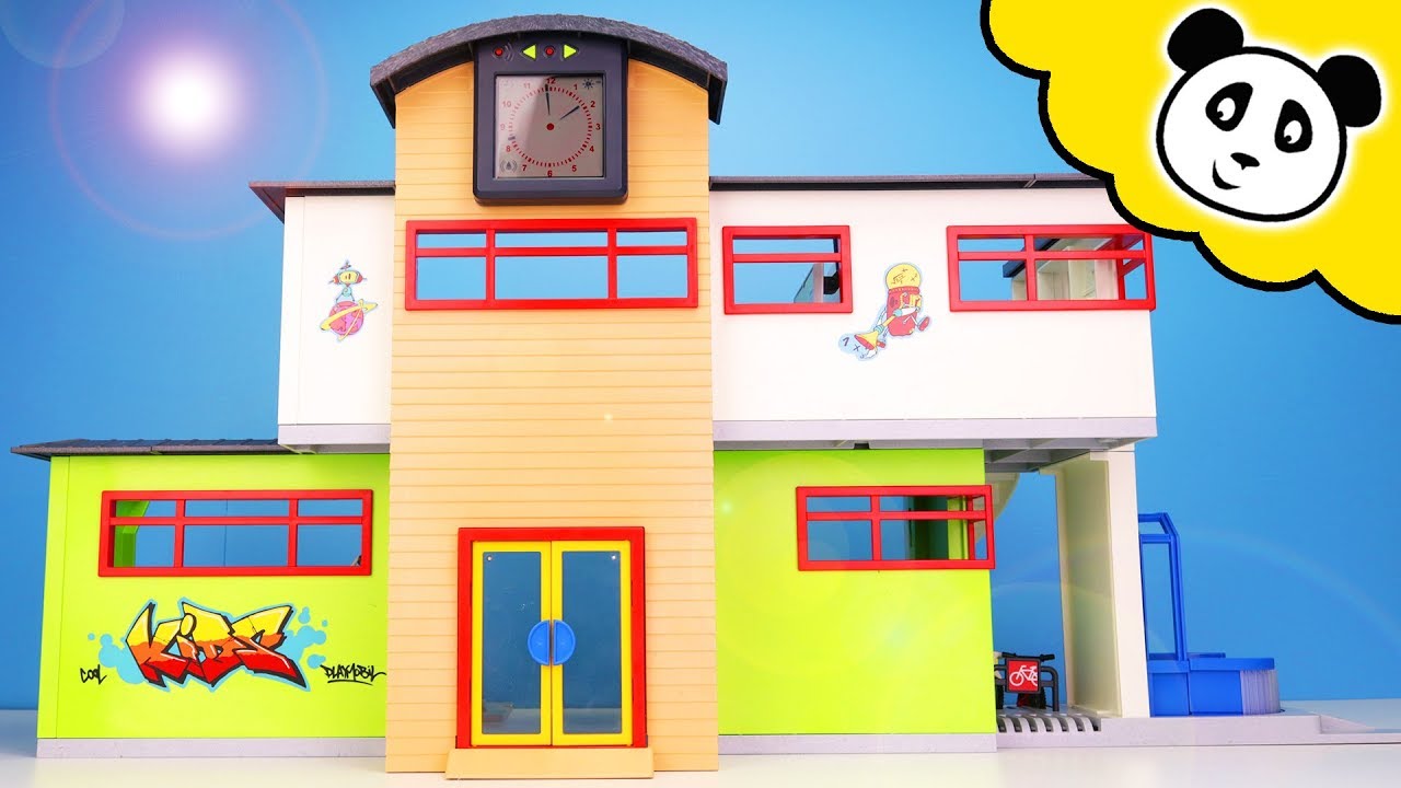 Playmobil Schule Unboxing - Die NEUE SCHULE! - Spielzeug auspacken & spielen - Pandido TV