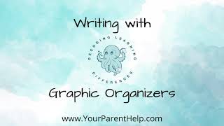 Writing with Graphic Organizers/ Thinking Maps