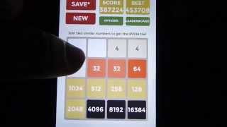 2048 with 32768 last motions