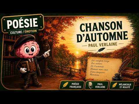 Poésies & fables — POÉSIE « Chanson d'automne » — Paul Verlaine | Récitation | Céréduc