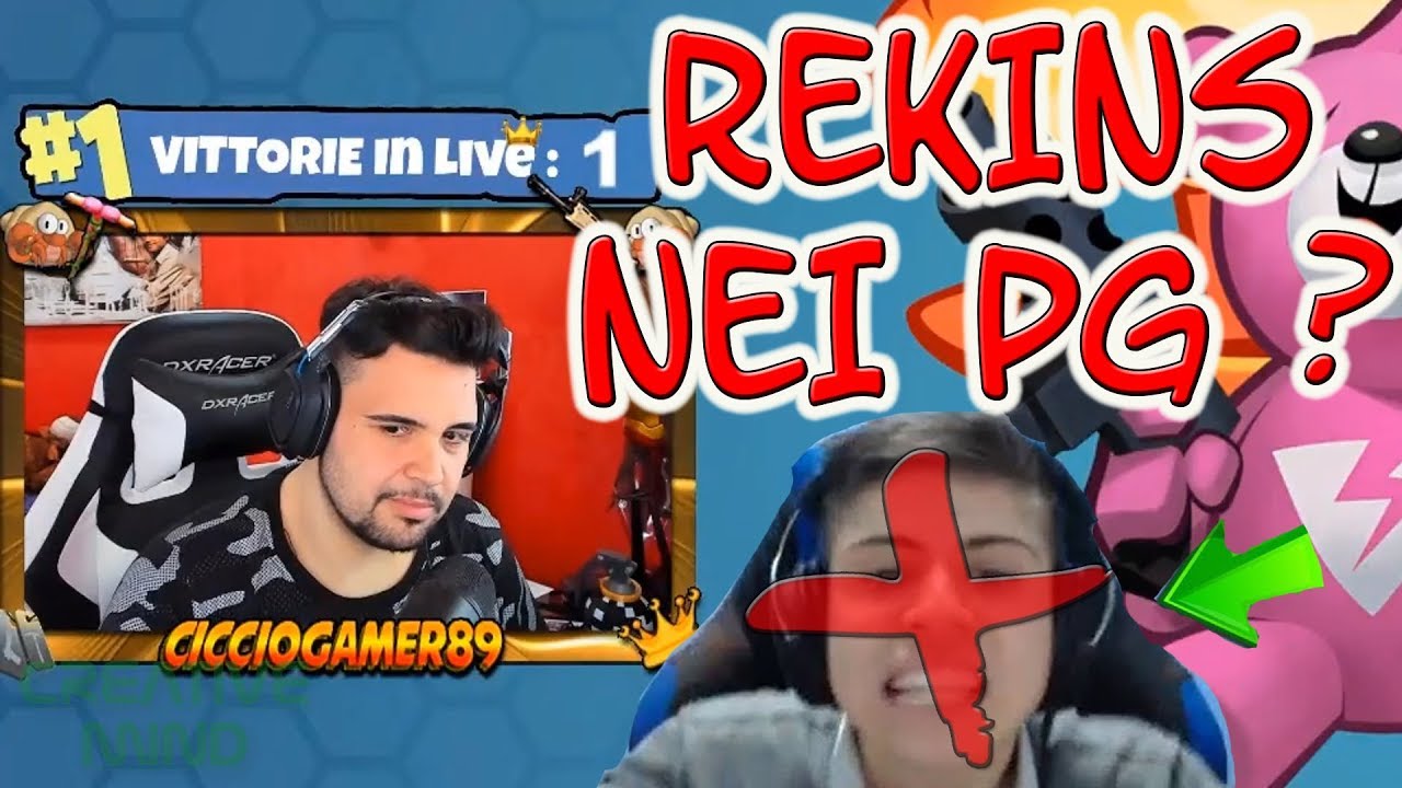 😂😂 CICCIOGAMER89 VUOLE REKINS NEL SUO TEAM 😂😂