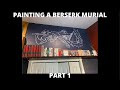Painting a Berserk Mural