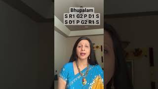 Bhupalam Arohana & Avarohana