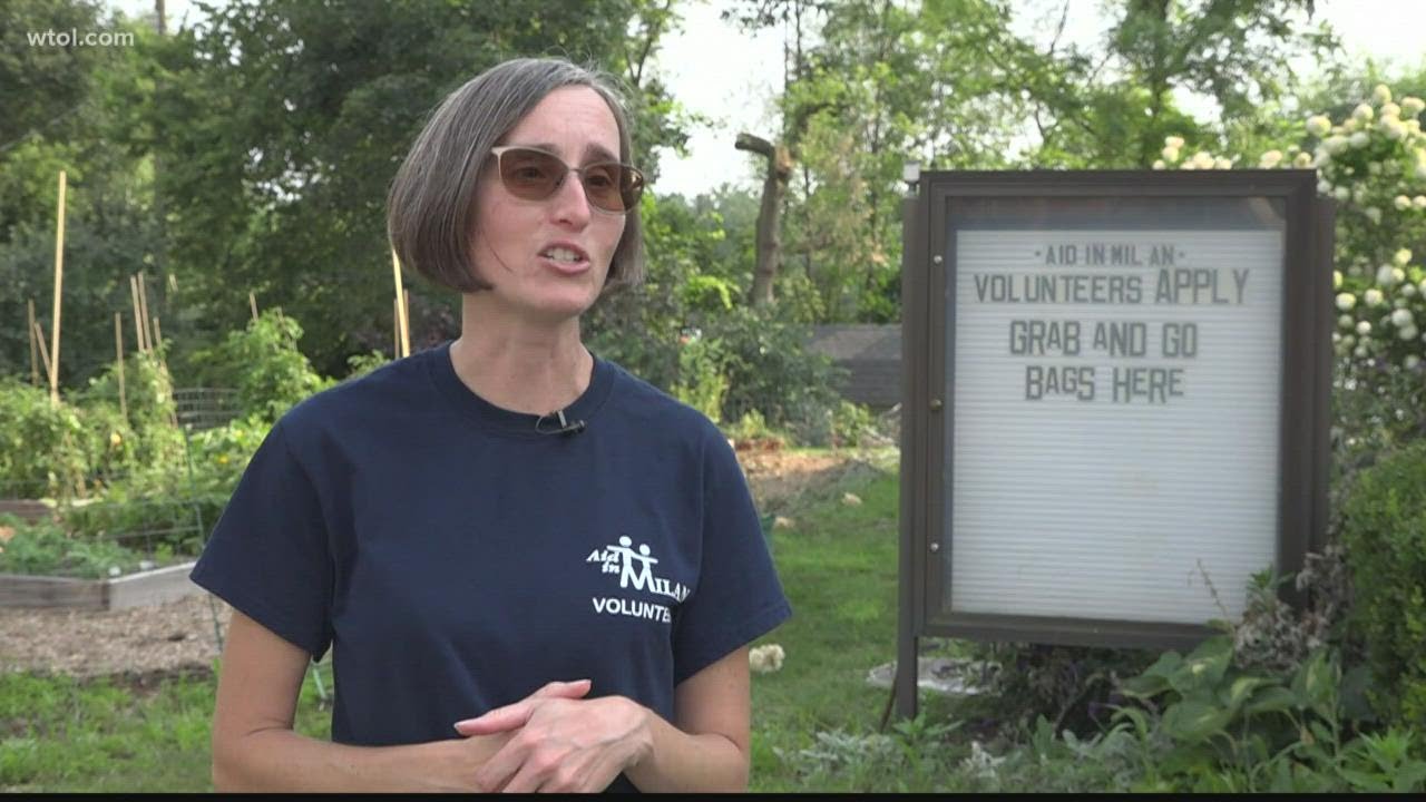 Milan, Michigan, charity organization recovering after strong storm but volunteers are still