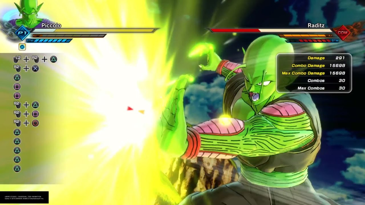 Dragon Ball Xenoverse 2 Combo -Mystic Hellzone Flash-